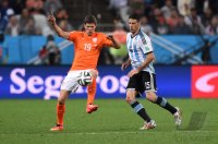 FUSSBALL WM 2014, HALBFINALE: Niederlande - Argentinien