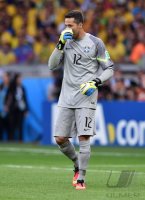 FUSSBALL WM 2014, HALBFINALE: Brasilien - Deutschland