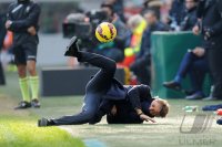 Fussball International Serie A 14/15: Trainer Roberto Mancini (Inter Mailand)