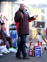 Fussball 3. Bundesliga:  Trainer Juergen Seeberger (Stuttgart II)