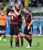 FUSSBALL WM 2014, HALBFINALE: Brasilien - Deutschland