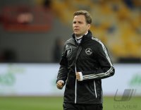 Fussball Training  der Deutsche Nationalmannschaft in Kiew