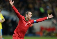 Fussball WM Qualifikation 2014 Playoff: JUBEL Cristiano Ronaldo (Portugal)