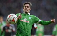 Fussball, 1. Bundesliga  Saison 2014/2015: Werder Bremen - Bayer 04 Leverkusen