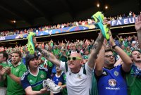 Fussball Europameisterschaft Achtelfinale 2016: Wales - Nordirland