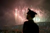 FUSSBALL  Olympia 2008  EROEFFNUNGSFEIER Polizei