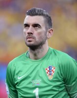 FUSSBALL WM 2014 Eroeffnungsspiel: Torwart Stipe Pletikosa  (Kroatien)