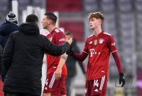 Fussball 1. Bundesliga Saison 21/22: FC Bayern Muenchen - Borussia Moenchengladbach