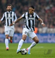 FUSSBALL INTERNATIONAL CHL VIERTELFINALE 12/13: Vidal Arturo (Juventus Turin)