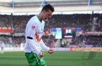 Fussball 1. Bundesliga : 1 FC Nuernberg - SV Werder Bremen