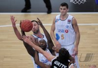 1. Basketball Bundesliga 2010/2011: Walter Tigers Tuebingen  - Giants Duesseldorf