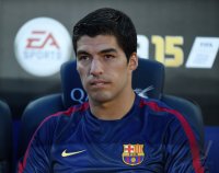 FUSSBALL International 2014/2015: Luis Suarez (Barca)