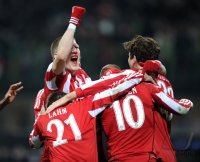 Fussball CHL  Saison 2010/2011: Inter Mailand - FC Bayern Muenchen