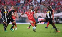 Fussball  1.Bundesliga   Saison 17/18: FC Bayern Muenchen - Borussia Moenchengladbach