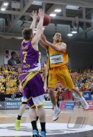Basketball 1. Bundesliga  13/14  Walter Tigers Tuebingen - Phoenix Hagen