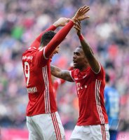 Fussball 1. Bundesliga Saison 2016/2017: FC Bayern Muenchen - Hamburger SV