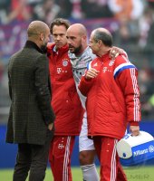 FUSSBALL 1. Bundesliga 2014/2015:  FC Bayern Muenchen - Paulaner Traumelf