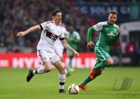 Fussball 1. Bundesliga Saison 15/16: SV Werder Bremen - FC Bayern Muenchen