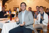 Politik, Bundestagswahl 2021 Wahlparty CDU: Staatsministerin Annette Widmann - Mauz