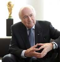 Fussball International FIFA  Praesident Joseph S. Blatter