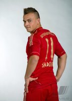 FUSSBALL Fotoshooting Xherdan Shaqiri (FC Bayern Muenchen)