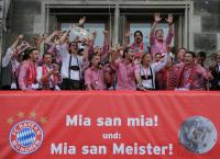 Fussball 1. Bundesliga :  JUBEL FC Bayern Muenchen
