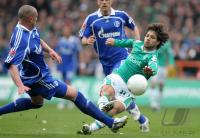 Fussball 1. Bundesliga: Bremen - Schalke