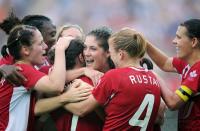 FUSSBALL  Olympia 2008   Vorrunde  Frauen   Argentinien - Kanada