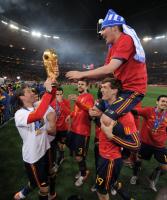 FUSSBALL WM 2010  FINALE:  Holland - Spanien