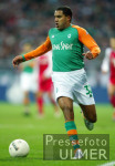 FUSSBALL 1. Bundesliga: Bremen, AILTON Einzelaktion