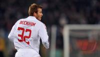 FUSSBALL SERIE A:  BECKHAM  (AC Mailand)