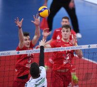 Volleyball 1. Bundesliga  Saison 19/20:  TV Rottenburg - Helios Grizzlys Giesen