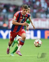 Fussball 1. Bundesliga Saison 14/15: Thomas Mueller (FC Bayern Muenchen)