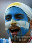 FUSSBALL Weltmeisterschaft  Argentinische Fans