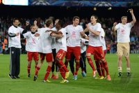 FUSSBALL INTERNATIONAL CHL HALBFINALE 12/13: FC Barcelona - FC Bayern Muenchen