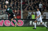 Fussball: 1. Bundesliga Saison 2010/2011: St. Pauli - Wolfsburg