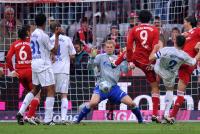 Fussball 1. Bundesliga : FC Bayern Muenchen - Schalke 04