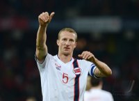 Fussball International WM Qualifikation 2014:  JUBEL Brede Hangeland (Norwegen)