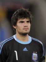 FUSSBALL INTERNATIONAL:  Torwart Sergio ROMERO (Argentinien)
