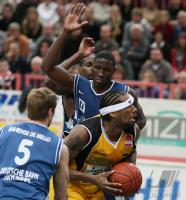 Basketball 1. Bundesliga  07/08  Walter Tigers Tuebingen  -  Deutsche Bank SKYLINERS