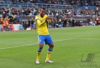 Fussball U 21 Europameisterschaft 2015: JUBEL Isaac Kiese Thelin (Schweden)