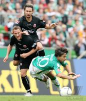 Fussball 1. Bundesliga: Bremen - Frankfurt