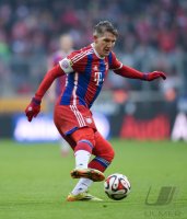 Fussball 1. Bundesliga Saison 14/15: Bastian Schweinsteiger (FC Bayern Muenchen)