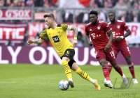 Fussball 1. Bundesliga Saison 21/22: Borussia Dortmund - FC Bayern Muenchen