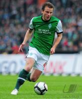 FUSSBALL, 1. BUNDESLIGA, 34. Spieltag: Bremen, BARGFREDE Einzelaktion