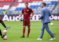 Fussball 1. Bundesliga Saison 21/22: Teampraesentation FC Bayern Muenchen