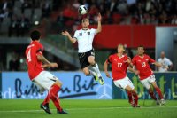 Fussball International EM 2012 Qualifikationsspiel:  Oesterreich - Deutschland