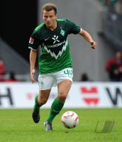 Fussball, 1. Bundesliga, Saison 2010/2011: Bremen, BARGFREDE am Ball