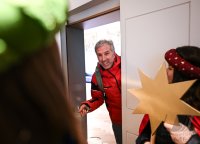 Oberbuergermeister Boris Palmer empfaengt Sternsinger 2026