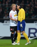 Fussball 1. Bundesliga  Saison 11/12:  SV Werder Bremen - Borussia Moenchengladbach